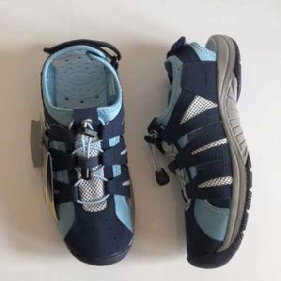 Khombu Cacey Sport Leather Cutout Sport Sandals - Picture 3 of 8